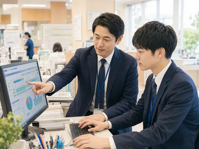 採用・人材育成の様子